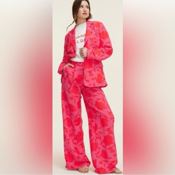 Kate Spade of New York for Target Linen Palazzo Pants, M - Picture 1 of 14
